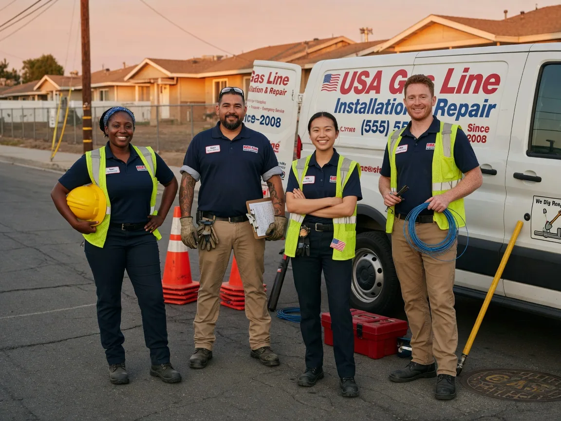 Gas Line Installation company in Temperance, MI